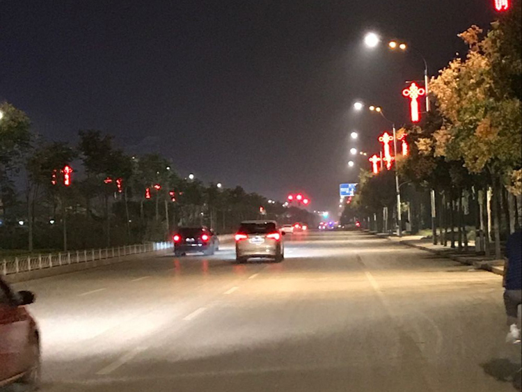 菏澤市鄆城縣水滸路、金河路照明改造
